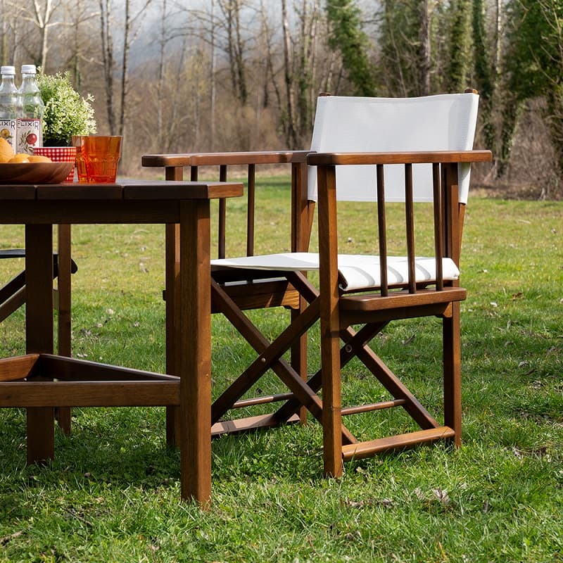 Fauteuil metteur en scène pliant F104 en Robinier - Image 3