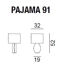 Lampe à poser Pajama - Image 7