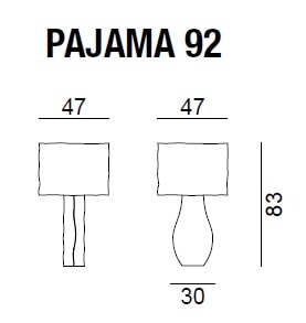 Lampe à poser Pajama - Image 8